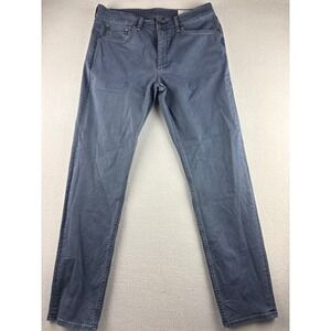 Rag Bone Fit 2 Slim Jeans Dark Teal Mens 34W 32L Cotton Blend Stretch